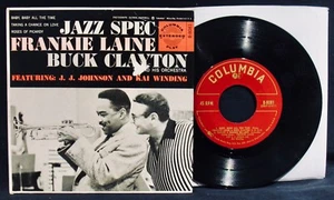 FRANKIE LAINE & BUCK CLAYTON: Jazz Spec~COLUMBIA EP #B-8081 1956 EP - Picture 1 of 1