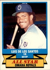 1988 Triple A All-Stars CMC #2 Luis De Los Santos