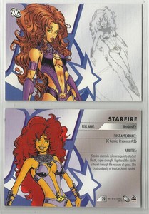 2007 DC Legacy (Rittenhouse) STARFIRE "Base Trading Card" #29