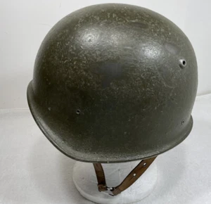 Vintage Metal Military Helmet - Excellent condition - Picture 1 of 8
