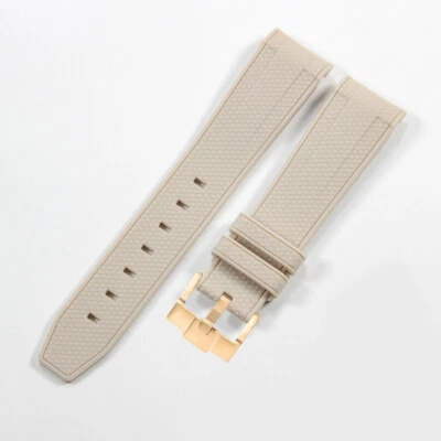 Correa de reloj de goma trenzada para Omega Swatch Co-branded Planet Collection Foto 1 de 4