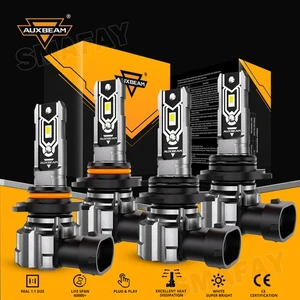 Faro LED AUXBEAM 9005 9006 alto/bajo sin ventilador 6500 k para Dodge Journey 2010-2025 - Imagen 1 de 12