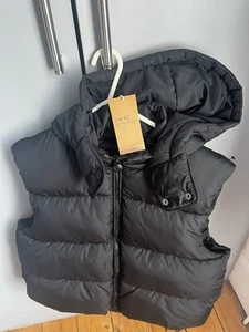 NEXT Girls Black Coat Hooded Puffer Jacket 15 to 16 Years New with tag - Picture 1 of 5