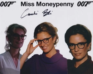 Caroline Bliss Hand Signed 8x10 Photo James Bond M 007 Autograph Licence To Kill - Picture 1 of 2