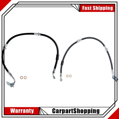 Manguera de freno de línea de freno delantera para Suzuki XL-7 2,7 L 2006 2005 2004 2003 2002 Foto 1 de 4