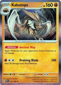 Kabutops 141/165 - HOLO - SV: Scarlet & Violet 151 - NM - Bild 1 von 2