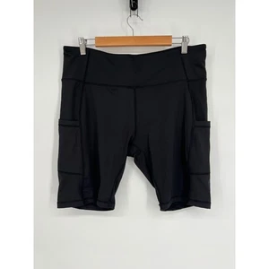 BALEAF Bike Shorts High Waist Pockets Athletic Workout 2XL - Picture 1 of 9