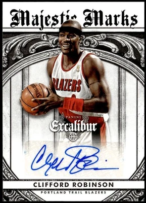 2014-15 Panini Excalibur #46 Clifford Robinson Majestic Marks Auto E1 Foto 1 de 2