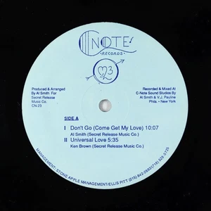 Al Smith - Don't Go (Come Get My Love) EP - C-Note - Modern Soul Boogie VG+ HEAR - Picture 1 of 2