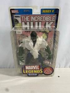 Marvel Legends Incredible Hulk action figure serie lI confezione fumetto usura - Foto 1 di 10