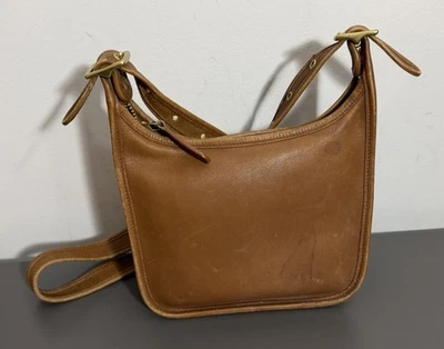 Bolso de Hombro Coach Janice Legacy De Colección Cuero Marrón G4P-9950 Necesita TLC Foto 1 de 4