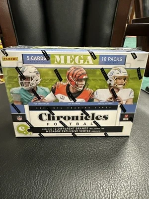 2020 帕尼尼 NFL CHRONICLES 工厂密封 MEGA 盒、目标、顶点新秀 — 第 1/4 张图片