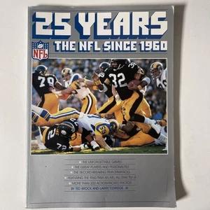 25 Years The NFL Since 1960 Football Collectables Magazine Book - Picture 1 of 5