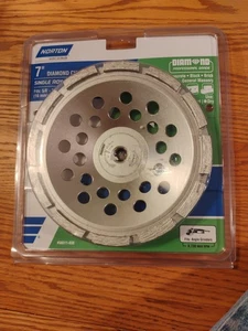 Norton 7" Diamond Cup Grinder Head 50511-038 - Picture 1 of 2