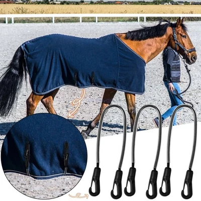Adjustable Elastic Horse Blanket Straps Elastic Tail Strap Horse Owners NEW UP - Image 1 of 4