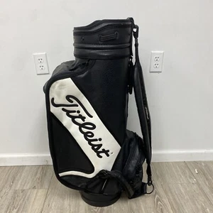 Titleist PGA 6-Way Cart Carry Golf Bag - Black/White - - Picture 1 of 8