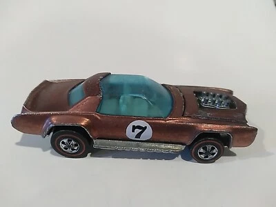 HOTWHEELS 1969 VINTAGE ORIGINAL REDLINE SUGAR CADDY LIGHT BROWN GOOD CONDITION  - Image 1 of 4