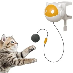 Pet Smart Automatic Indoor Cat Interactive Toy with Flush Ball Cat Feather Toys - Picture 1 of 14