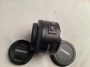 YONGNUO EF 35mm F/2 Wide-angle Fixed Lens for Canon EF Cameras - Picture 1 of 4