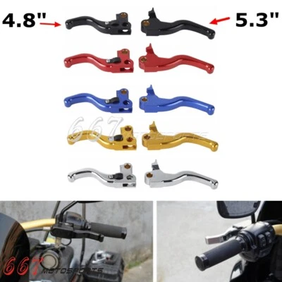 For Harley Dyna FXD Low Rider Fat Bob FXDF Street Bob FXDB 1996-2017 Hand Levers Foto 1 de 4