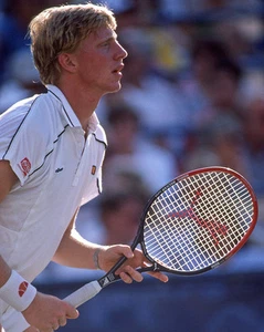 1986 Tennis Pro BORIS BECKER Glossy 8x10 Photo Print Poster - Picture 1 of 1