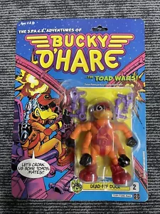 Hasbro Bucky O’ Hare Ohare Dead Eye Duck MOC Unopened Sealed 1991 Carded Figure - Picture 1 of 2