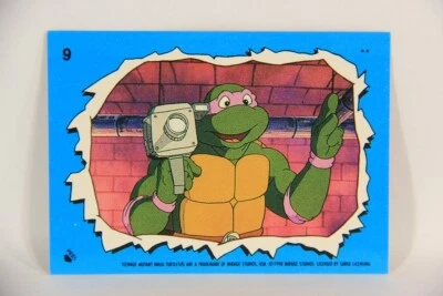 Teenage Mutant Ninja Turtles 2nd 1989 Sticker #9 Donatello With Camera L017908 - Image 1 of 2