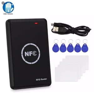 RFID Copier Duplicator 125KHz Key fob NFC Smart Card Reader Writer 13.56MHz - Bild 1 von 1