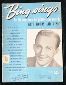 BING SINGS Hits Notenbuch Bing Crosby - Bild 1 von 4