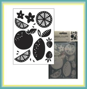 Carpeta en relieve Darice CÍTRUS FRUTA cítricos limón lima naranja 30041267 - Imagen 1 de 3
