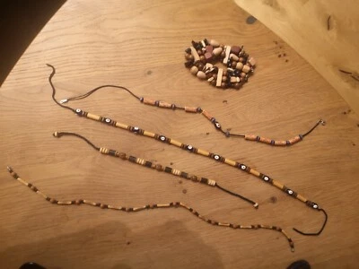  Holz Modeschmuck Konvolut  - Bild 1 von 3