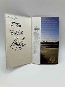 1997 Rush Creek Golf Course Yardage Guide Signed / Autographed by Nancy Lopez - Picture 1 of 4