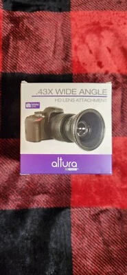 Altura 58mm 2-in-1 .43x Wide Angle Lens with Macro Portion, For DSLR Cameras - Image 1 of 4