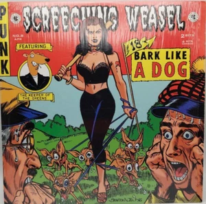 Screeching Weasel / Bark Like A Dog 1996 US Edition LP Vinyl Fat Wreck Chord - Picture 1 of 6