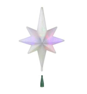 Brite Star 14.5" B/O MultiColor LED Bethlehem Star Christmas Tree Topper