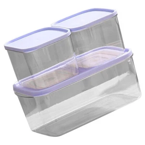 Crisper Set Freezer Storage Containers Refrigerator Fridge Organizer Food - Picture 1 of 12