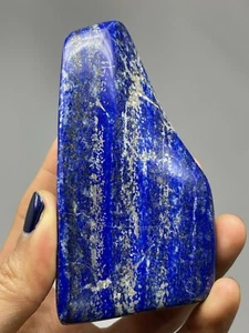¡Curación de lapislázuli 8,9 oz! ¡Hermoso espécimen pulido de forma libre! S12 - Imagen 1 de 12