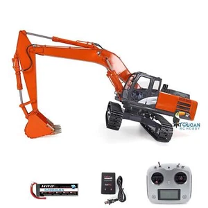 360 DIM-H3 1/12 Metal Hydraulic RC Excavator Model W/ Light System Motor ESC RTR - Picture 1 of 16