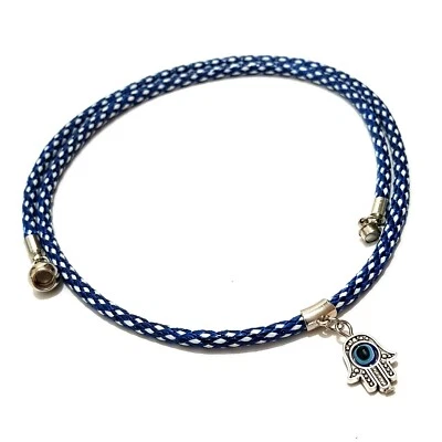 Armband Halskette türkisches magisches Auge Nazar  Boncugu mavi boncuk Hamsa - Bild 1 von 3