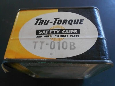 Nuevo de Lote Antiguo Tru-Torque #TT-010B Cilindro de Rueda de Freno de Tambor TAZAS DE SEGURIDAD Caja Sellada Foto 1 de 4