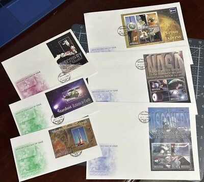 MICRONESIA 2006 Space Achievements Full Set On 6 FDC, (SPACE) SC 696-701 CV +$37 - Image 1 of 4