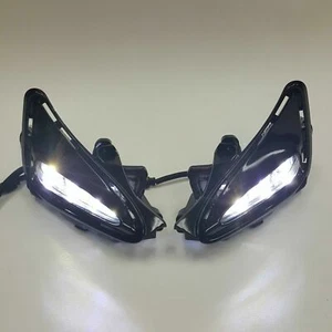 Clear LED Fog Driving Light Kit For 2017 2018 2019 Toyota Corolla L LE XLE Set - Picture 1 of 11