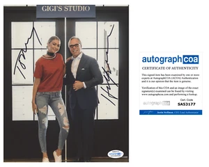 Tommy Hilfiger signed photo 8x10 ACOA autographed fashion designer 2 - Picture 1 of 3