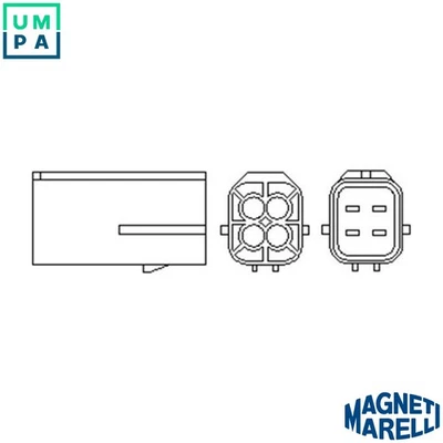 LAMBDA SENSOR 466016355068 FOR HYUNDAI TUSCANI LANTRA AVANTE/III i30 ELANTRA - Image 1 of 4