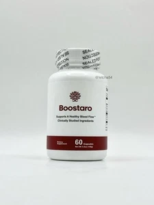 Boostaro Supports Healthy Blood Flow (60 Capsules) New & Sealed - Picture 1 of 4
