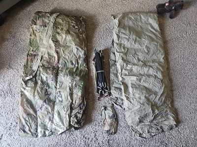 Litefighter 2 Tent Shelter System Military OCP 2 Man Shelter USED See Pictures  - Image 1 of 4