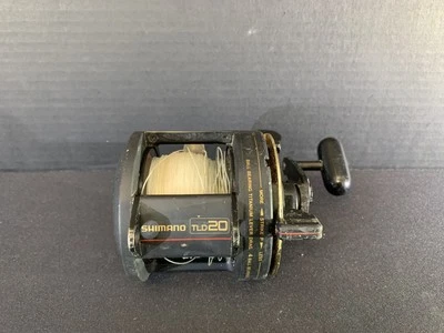 SHIMANO TLD 20 LEVER DRAG CASTING TROLLING REEL WITH ROD CLAMP -Read Description - Image 1 of 4