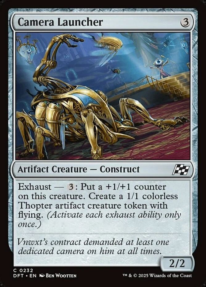 x1 Camera Launcher - Aetherdrift - NM - MTG - Image 1 of 1