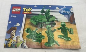 LEGO Toy Story: Army Men on Patrol (7595) Booklet Manual Only
