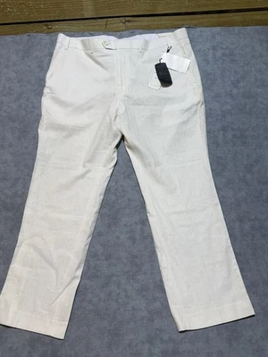 Greg Norman Men’s Linen Blend Golf Pants Size 40x30 Brand New -348 - Image 1 of 4
